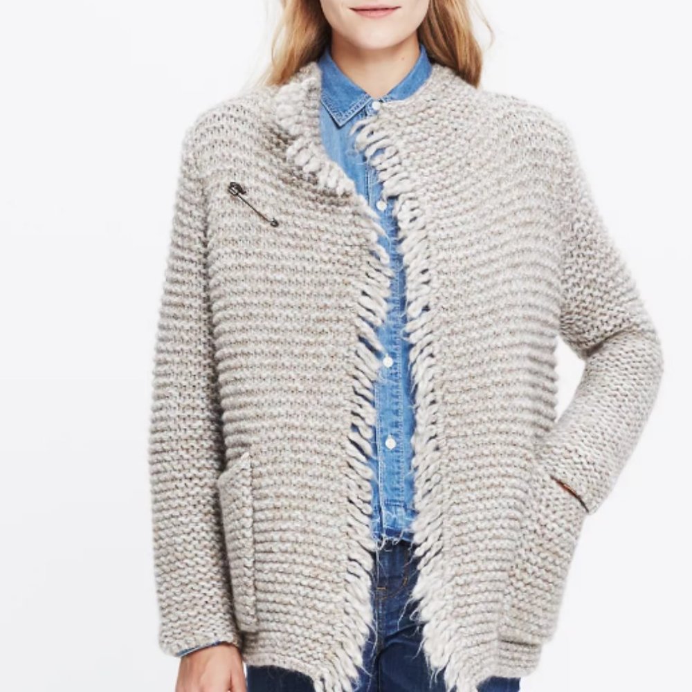Fringe Open Cardigan Sweater - Madewell